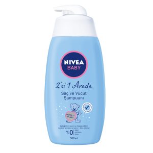 شامپو سر و بدن بچه نیوآ مدل protect and cares حجم 500 میلی لیتر