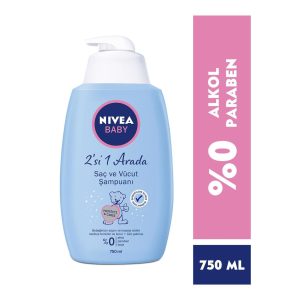 شامپو سر و بدن بچه نیوآ مدل protect and cares حجم 750 میلی لیتر