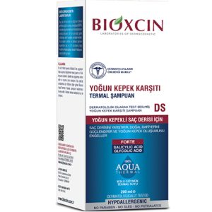 شامپو بدون سولفات ضد شوره بیوکسین مدل AQUA THERMAL حجم 200 میل