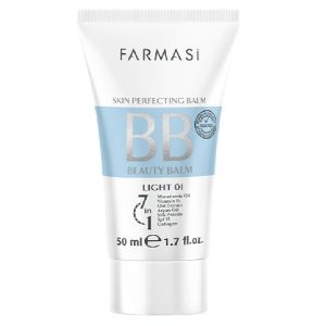 بی بی کرم 7 در 1 فارماسی رنگ روشن 01 با spf15 حجم 50 میلی لیتر