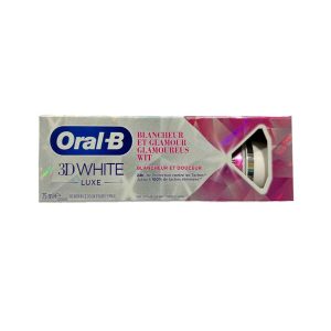 خمیردندان سفید کننده 3D WHITE LUX اورال بی 75 میلی لیتر